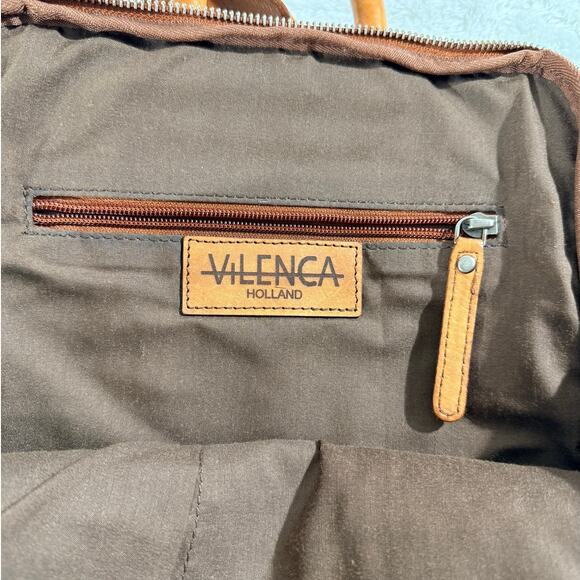 Valenca Holland Genuine Leather Backpack Made in India Excellent Condition - Picture 3 of 7